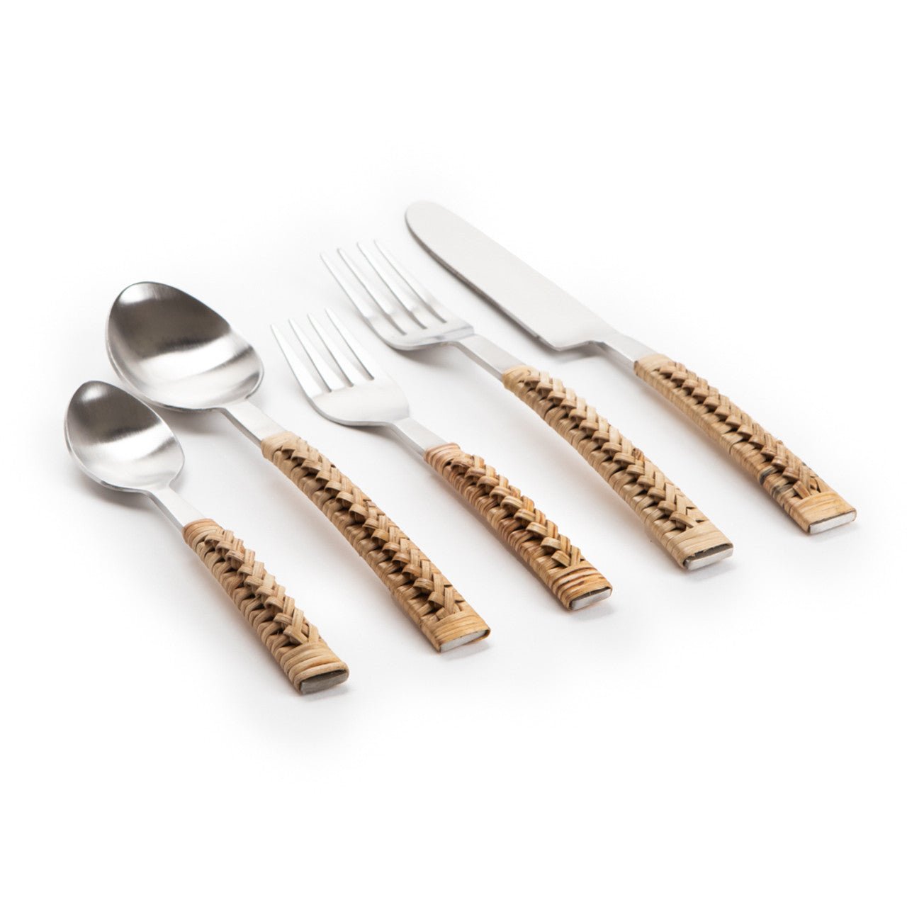 Bamboo Handle Cutlery Set - Shop-orias