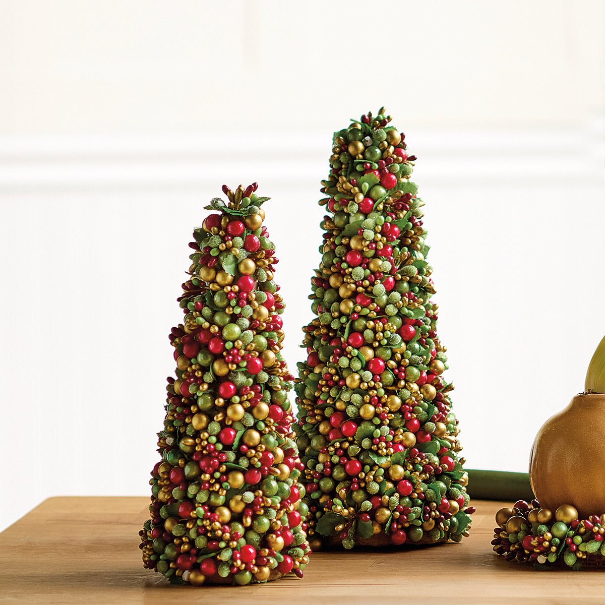 Beaded Cone Tree Set - Shop-orias