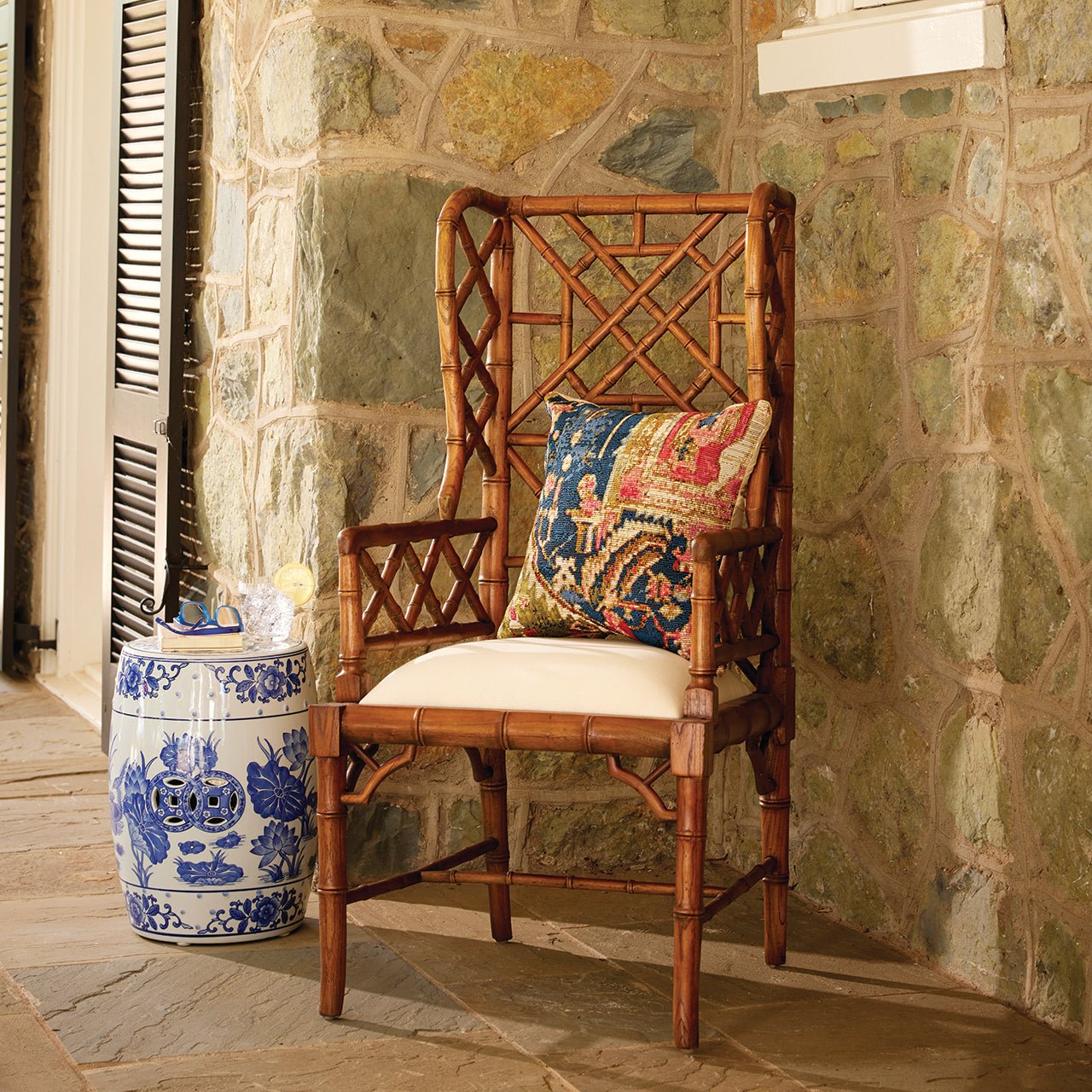 Chippendale Bamboo Chair - Shop-orias