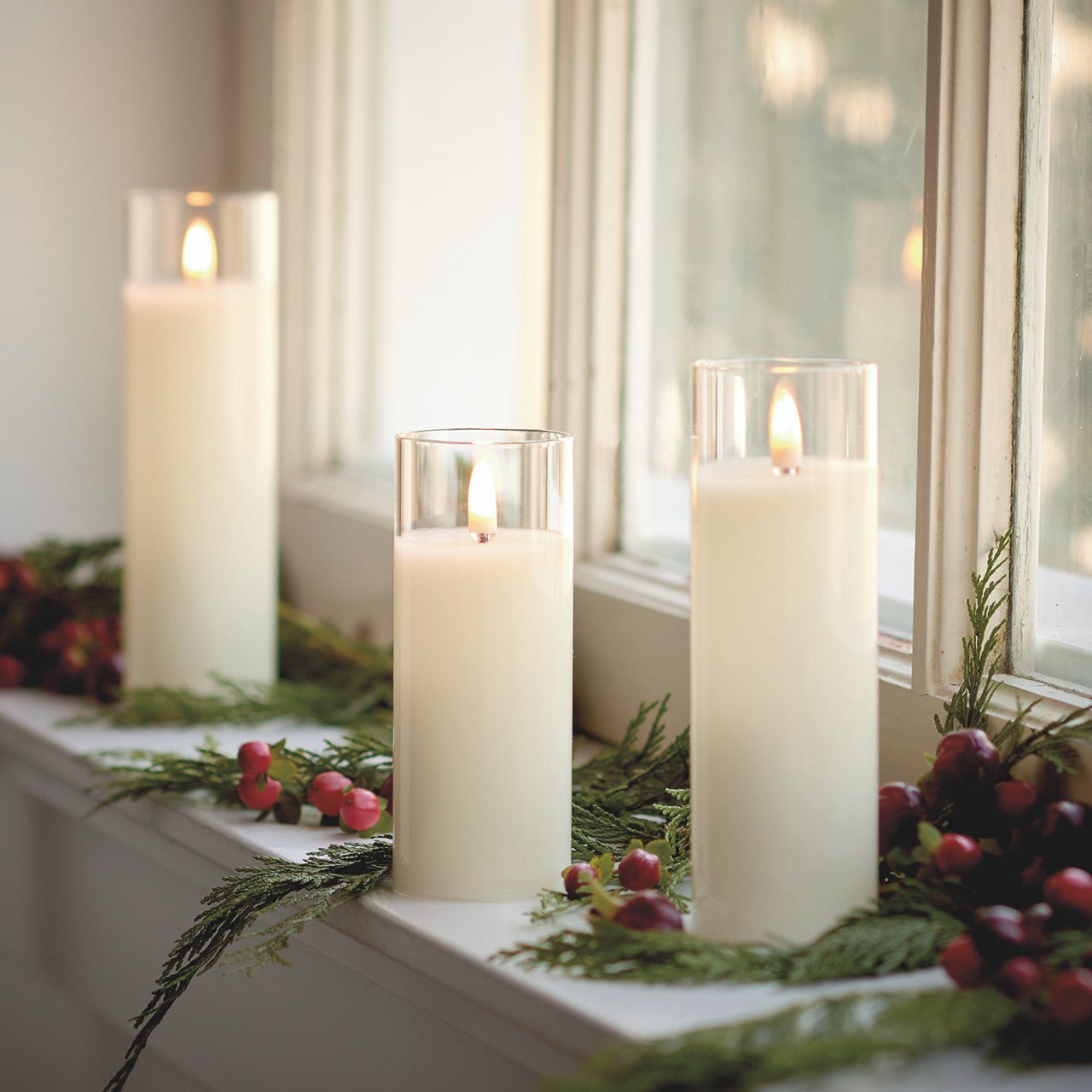 Flicker Flame Candle Trio - Shop-orias