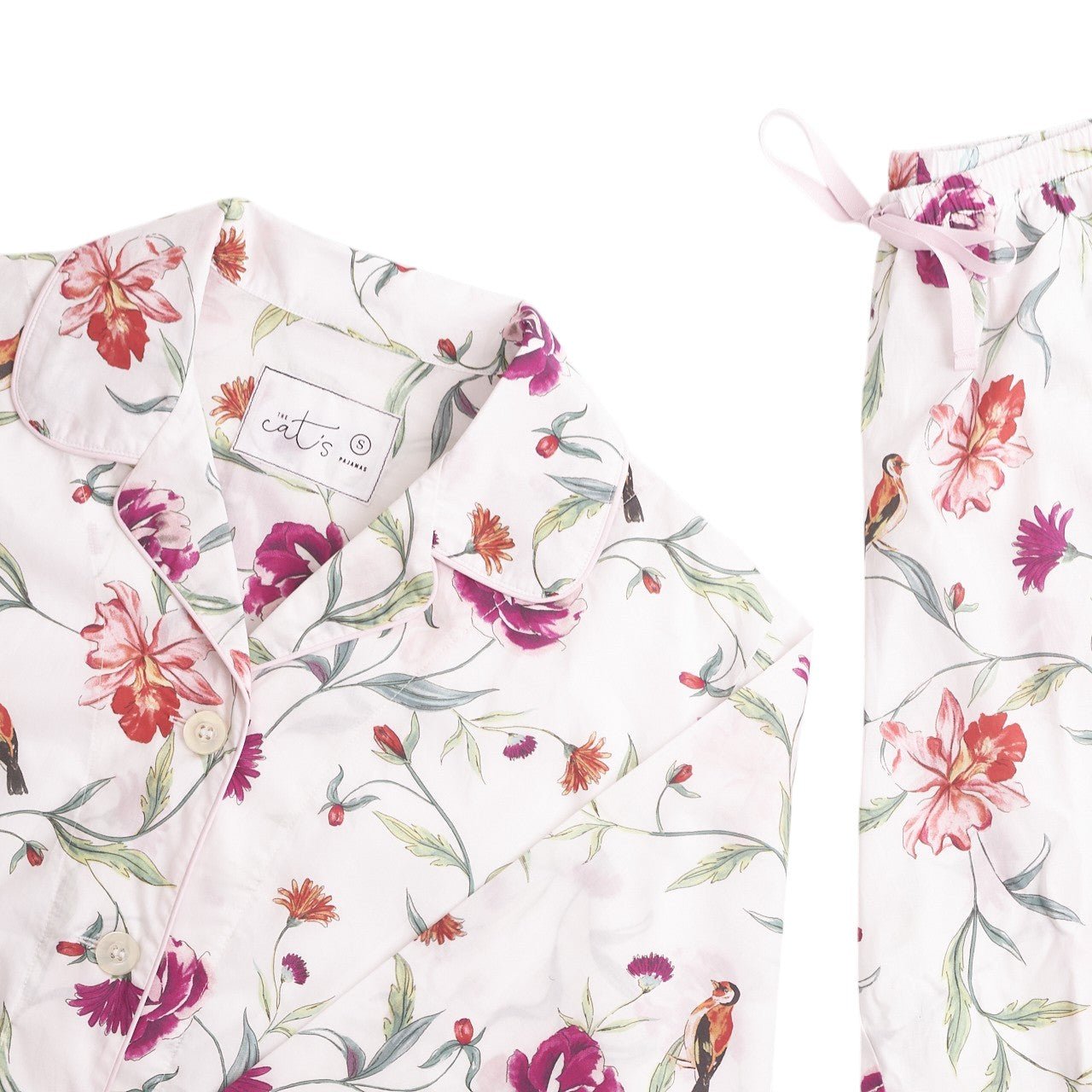 Floral Songbird Pajamas - Shop-orias