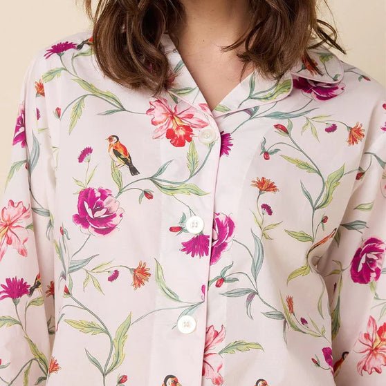 Floral Songbird Pajamas - Shop-orias