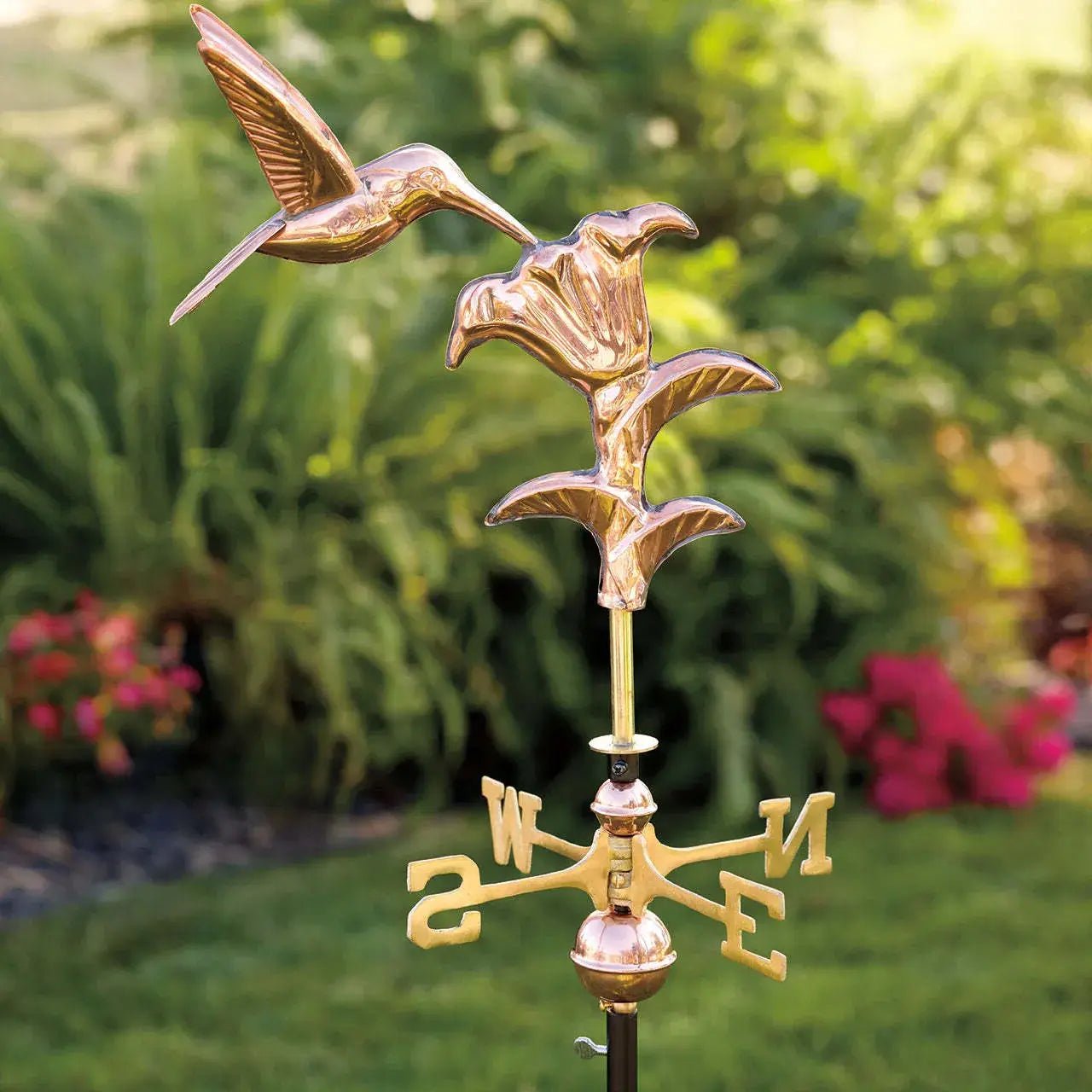 Garden Hummingbird Weathervane - Shop-orias