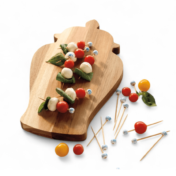 Ginger Jar Serving Board with Cocktail Picks - Shop-orias