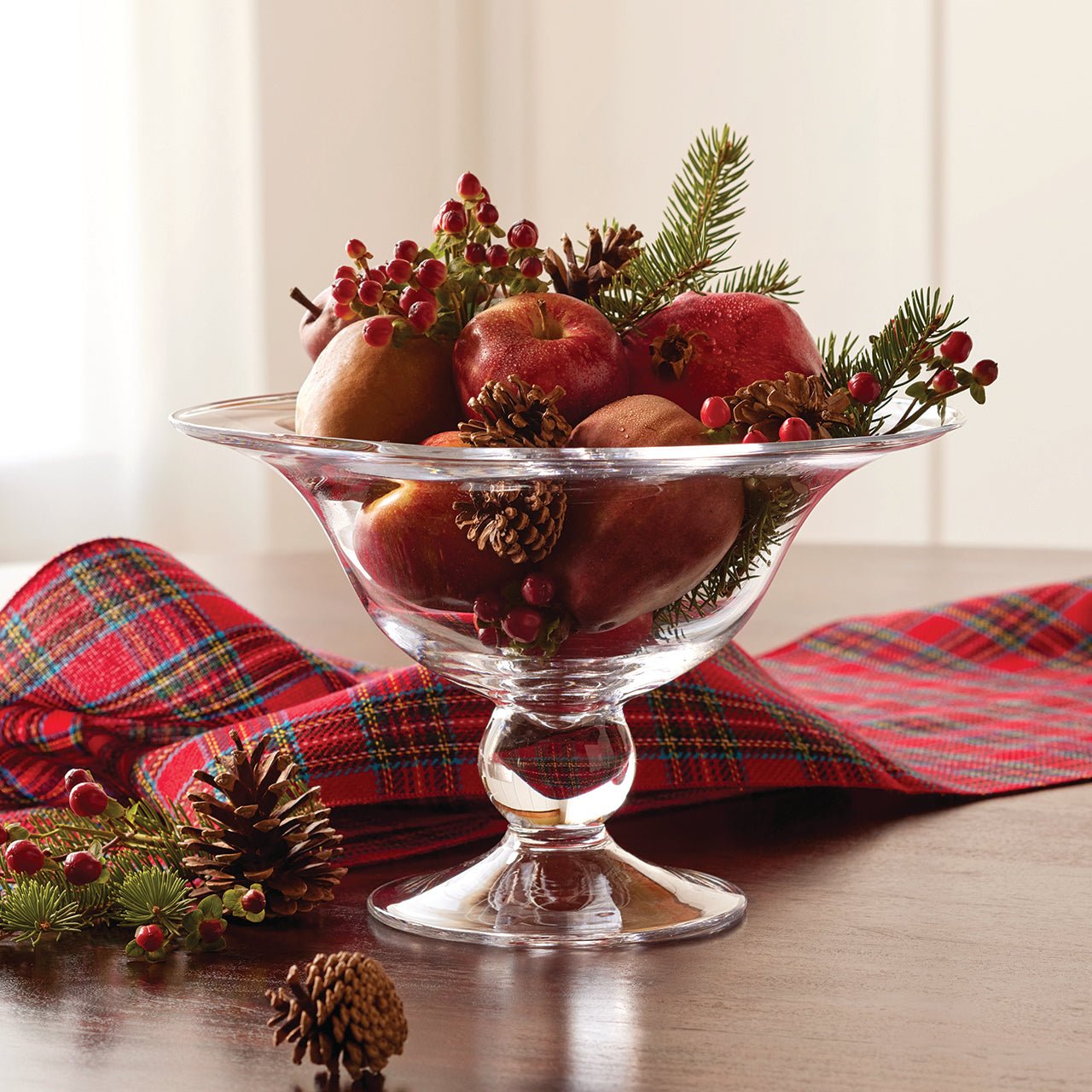 Glass Pedestal Bowl - Shop-orias
