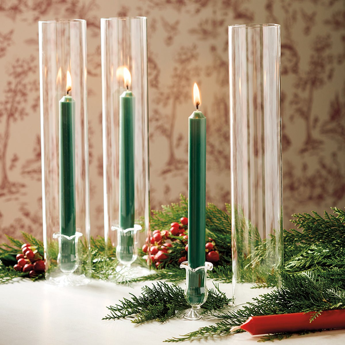 Glass Taper Hurricane - Shop-orias