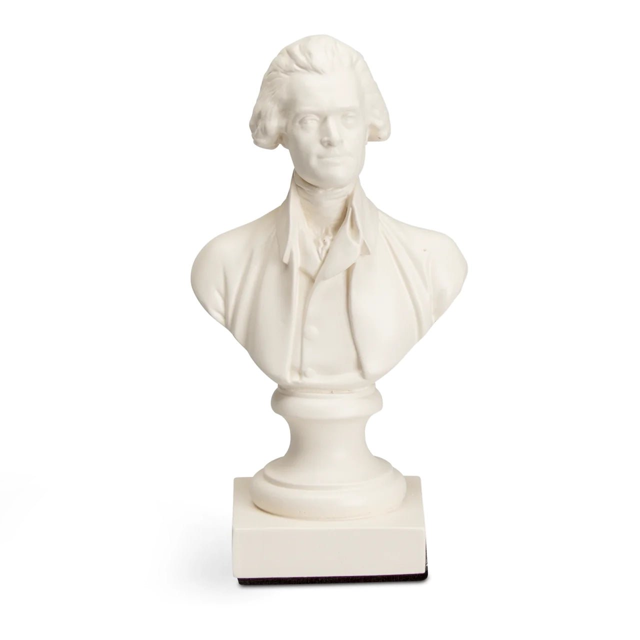 Houdon 8" White Thomas Jefferson Bust - Shop-orias