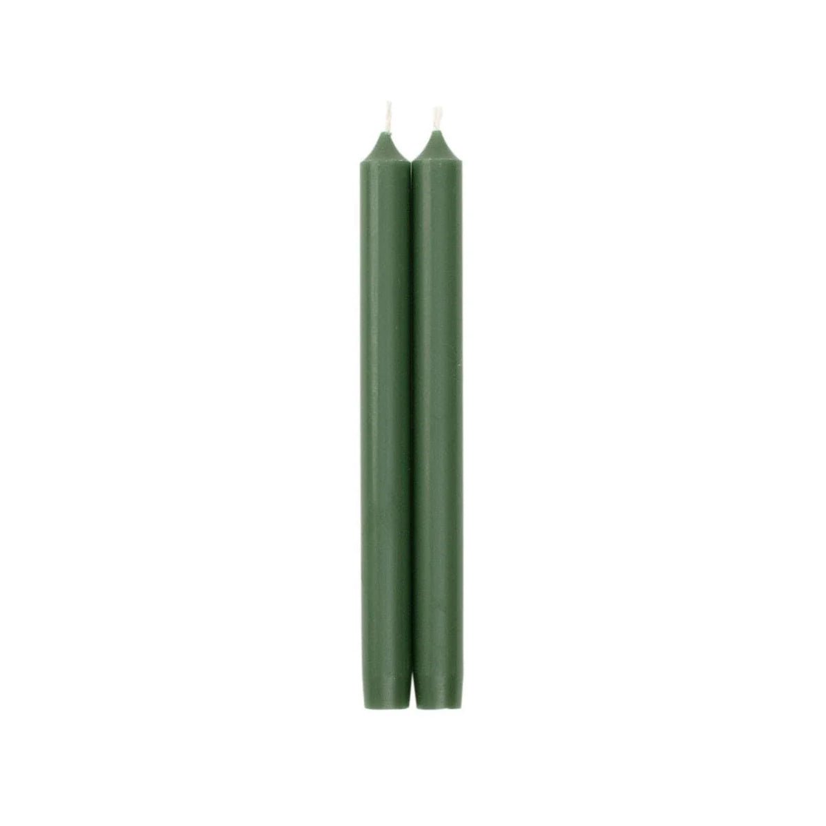 Hunter Green Taper Candles (Pair) - Shop-orias