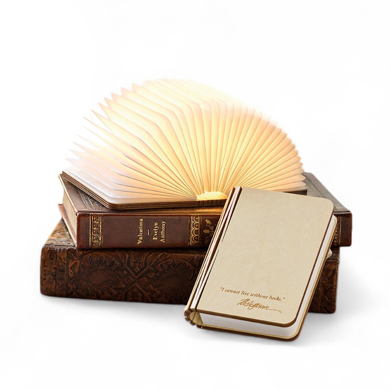 Jefferson Quote Book Light - Shop-orias