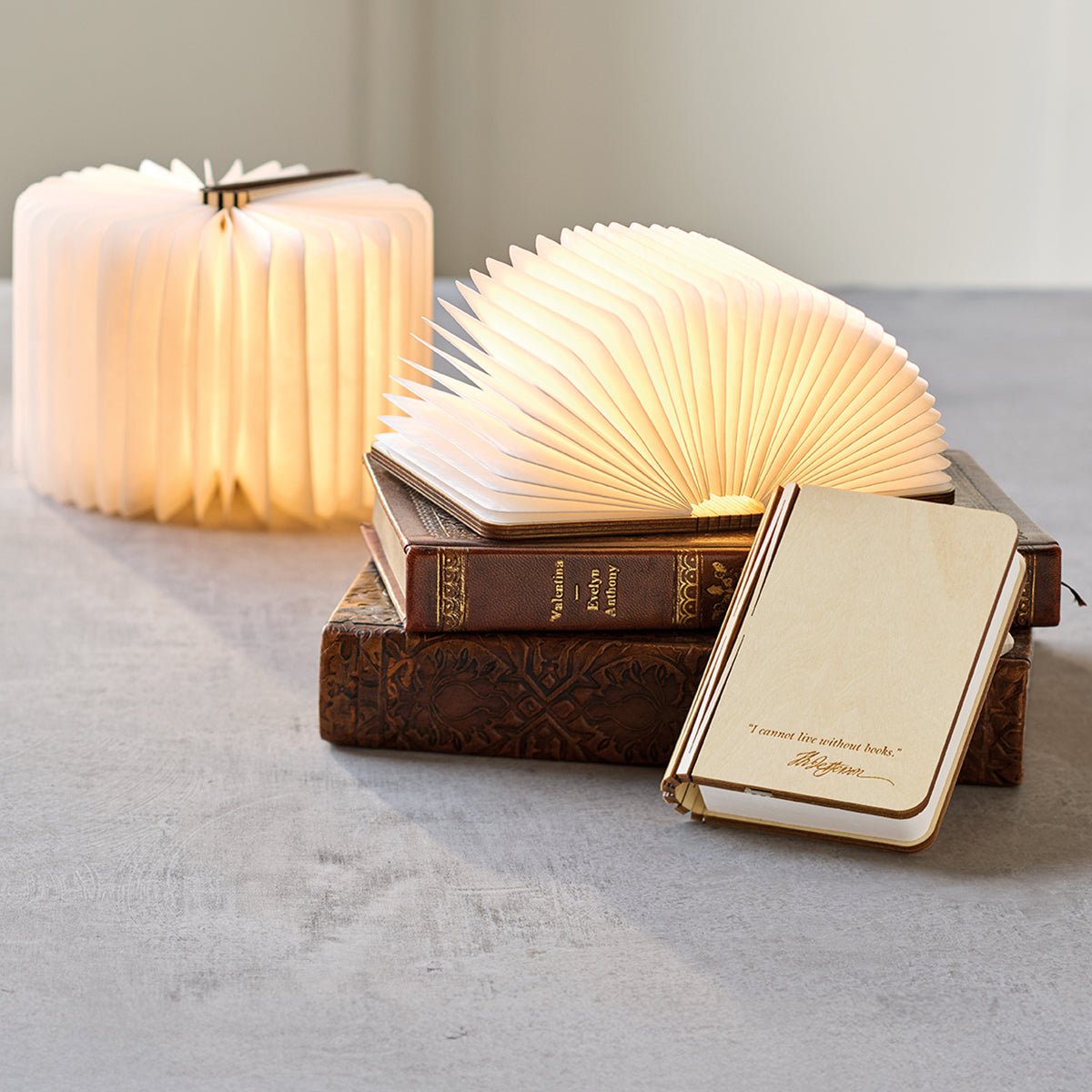 Jefferson Quote Book Light - Shop-orias