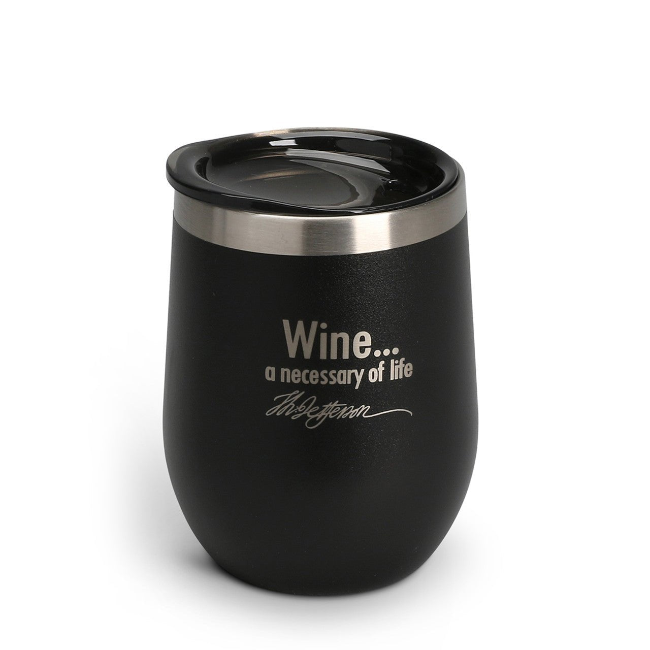 Jefferson Quote Wine Tumbler - Shop-orias