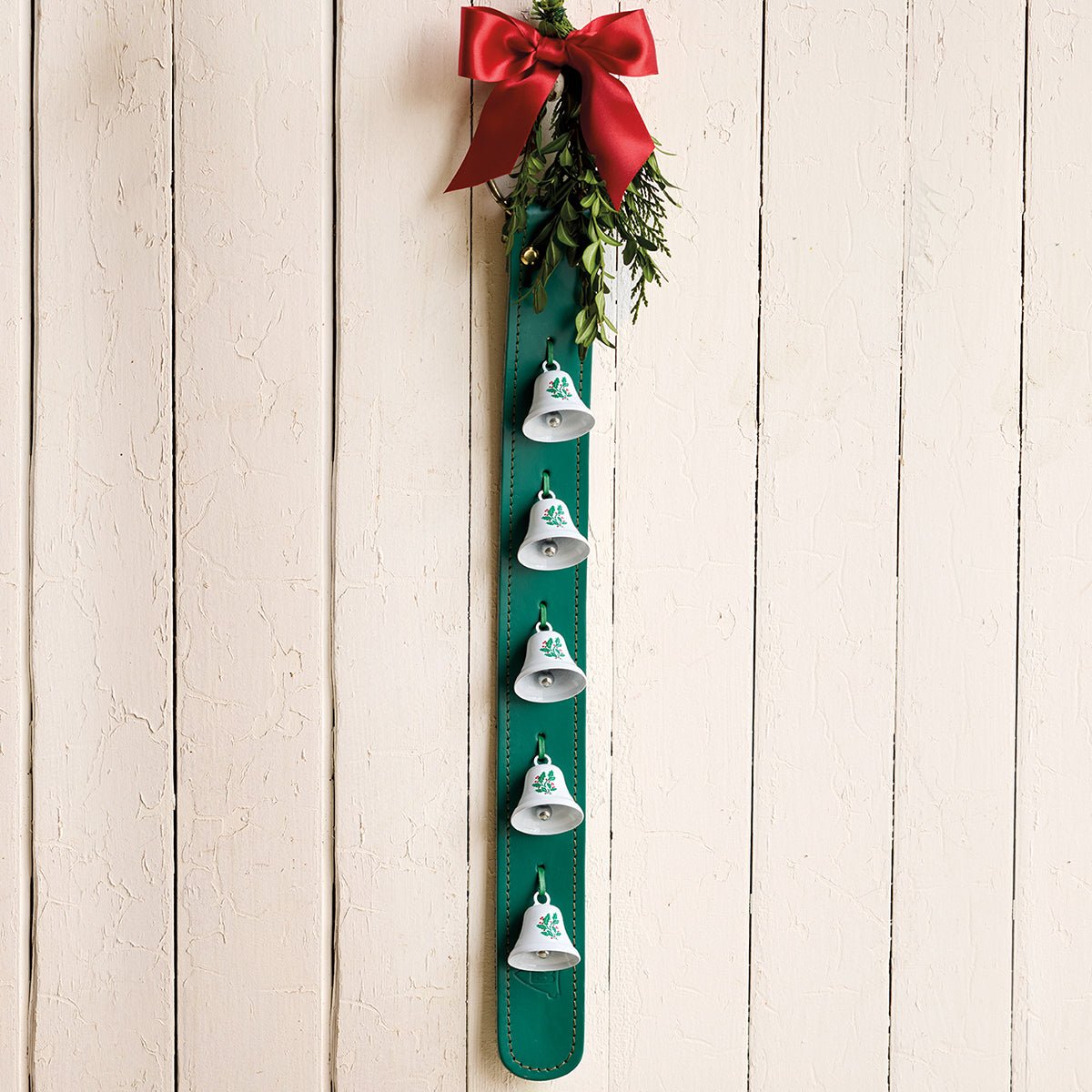 Leather Door Hanger with Bells - Shop-orias