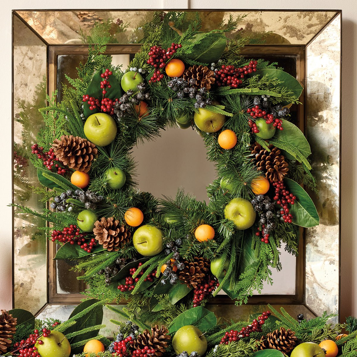 Mixed Fruit Wreath - Shop-orias