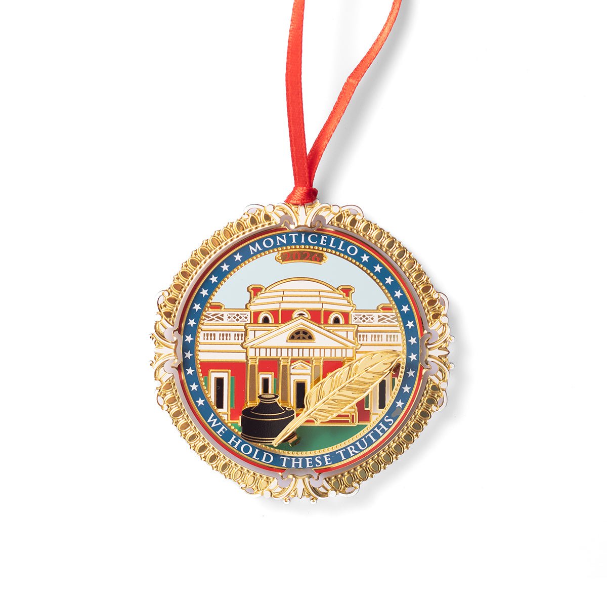 Monticello 2026 Annual Ornament - Shop-orias