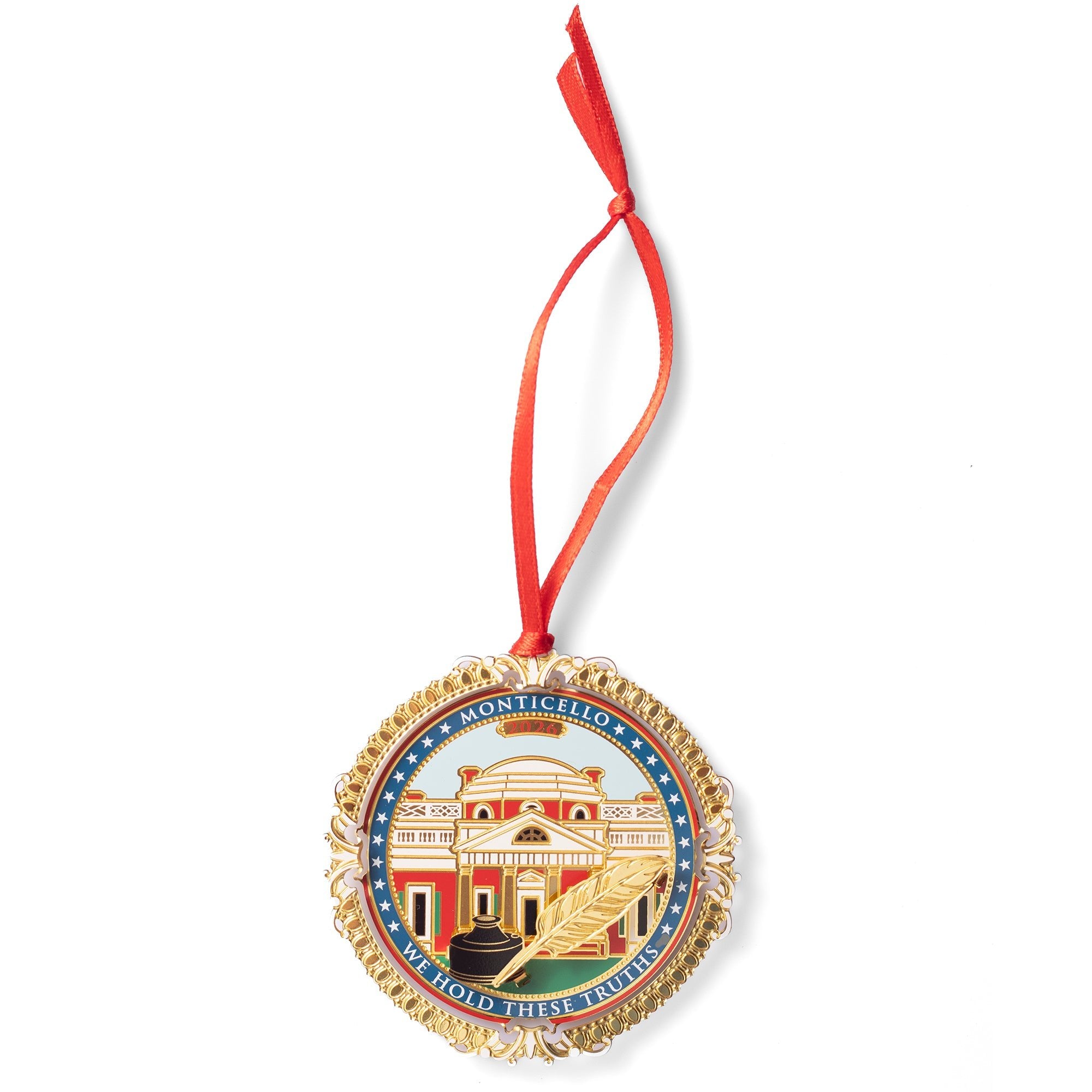Monticello 2026 Annual Ornament - Shop-orias