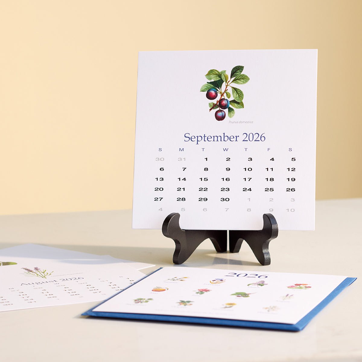 Monticello 2026 Desk Calendar & Stand - Shop-orias