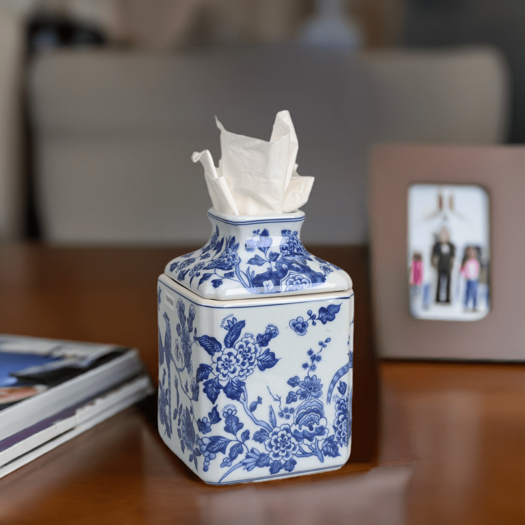 Monticello Birds Tissue Box Holder - Shop-orias