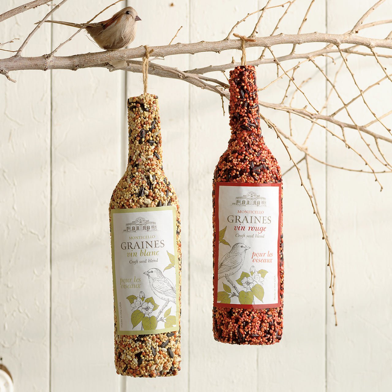 Monticello Birdseed Wine Bottles - Shop-orias