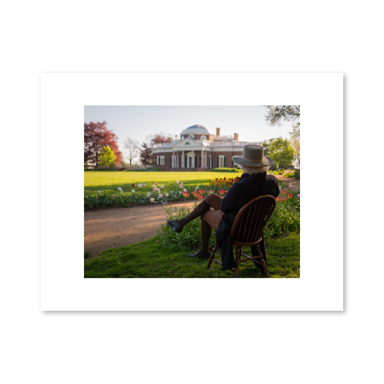 Monticello "Essay in Architecture" Matted Print - Shop-orias