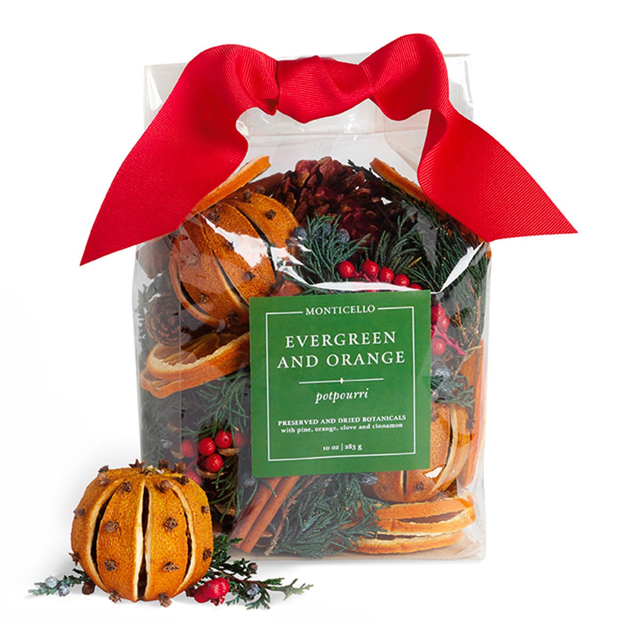 Monticello Evergreen and Orange Potpourri - Shop-orias