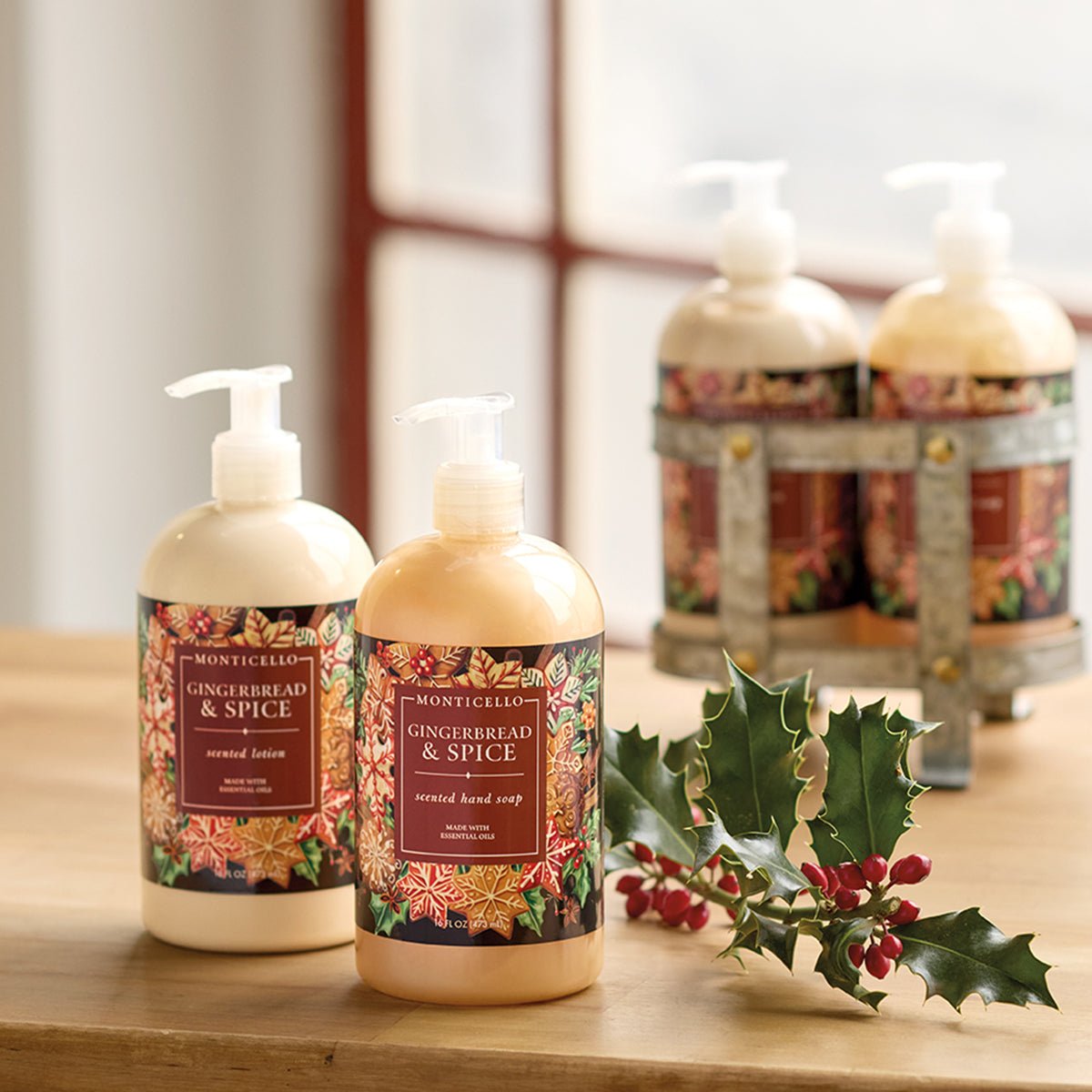 Monticello Gingerbread Soap & Lotion Caddy - Shop-orias