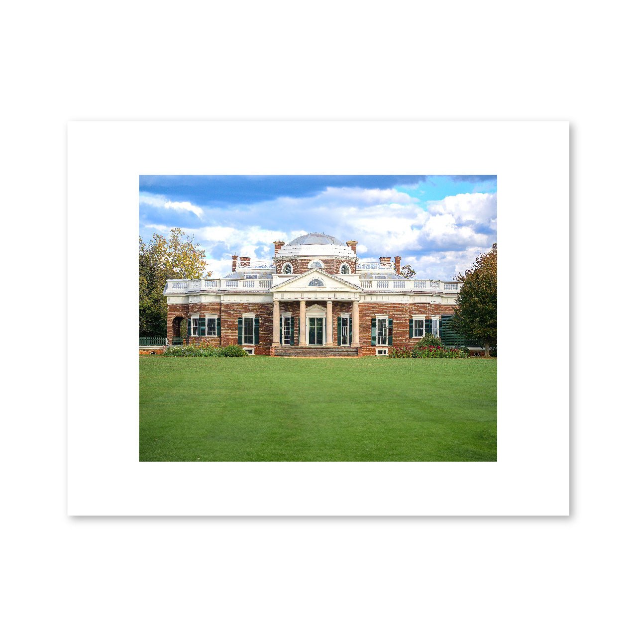 Monticello Matted Print - Shop-orias