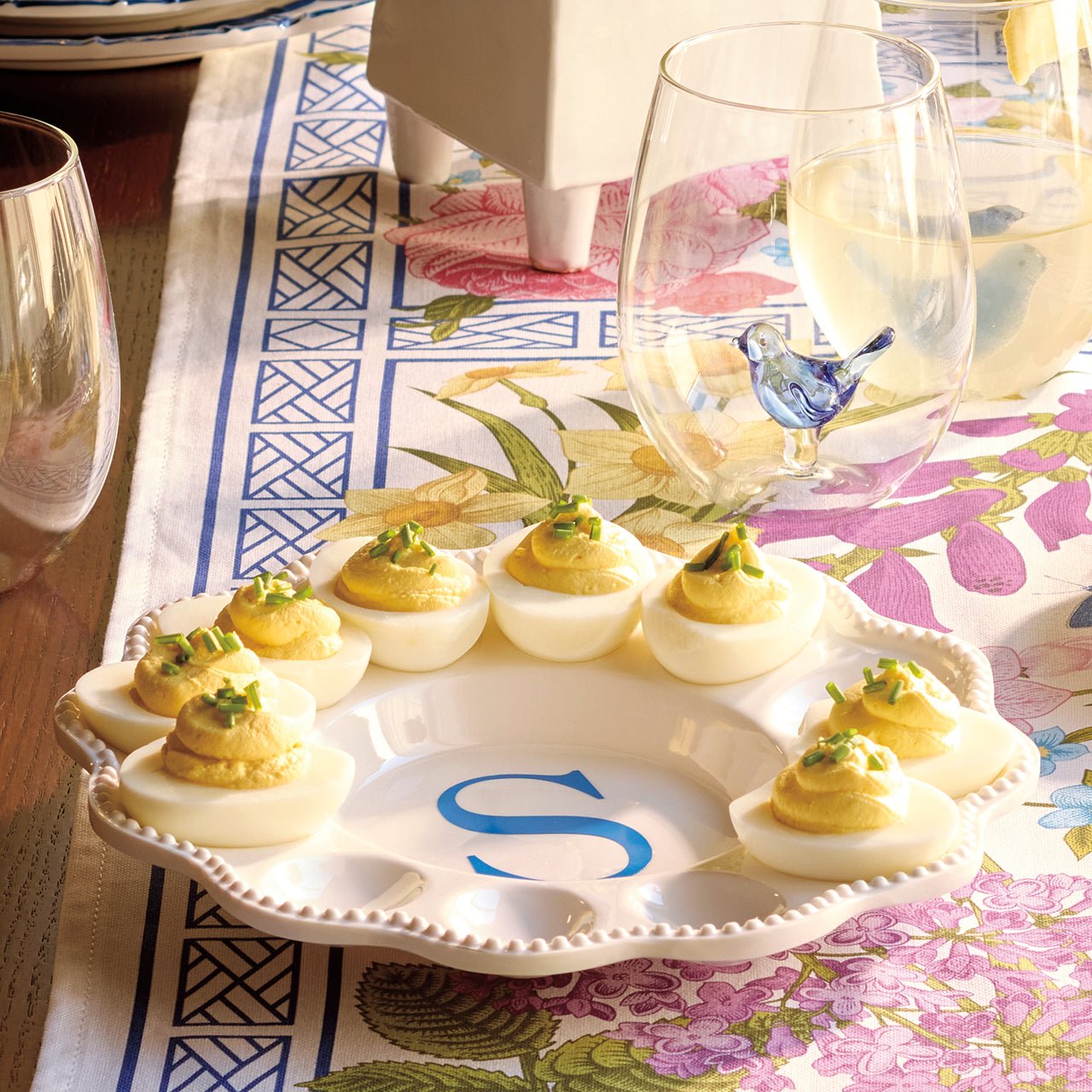 Monticello Personalized Deviled Egg Platter - Shop-orias