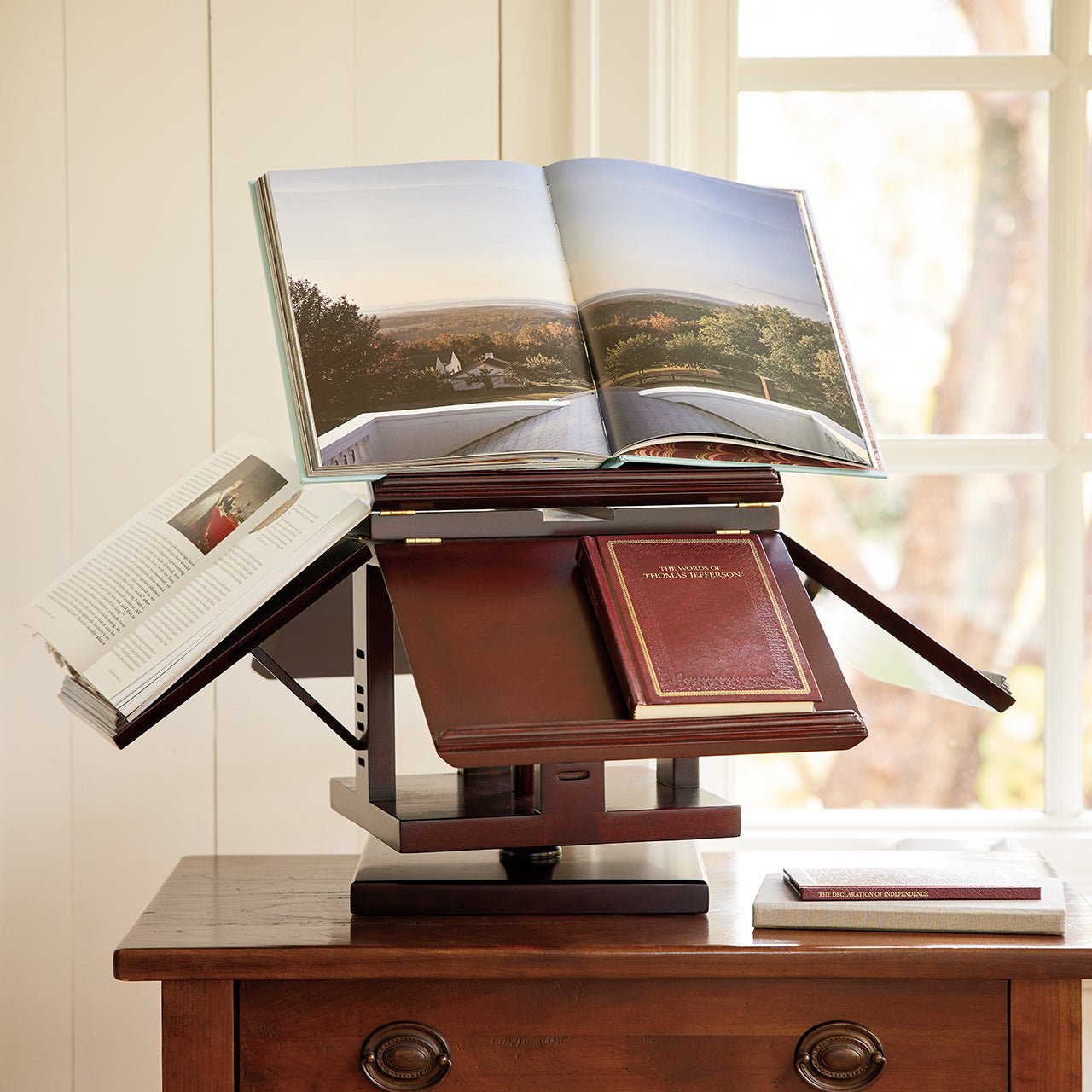 Monticello Revolving Bookstand - Shop-orias