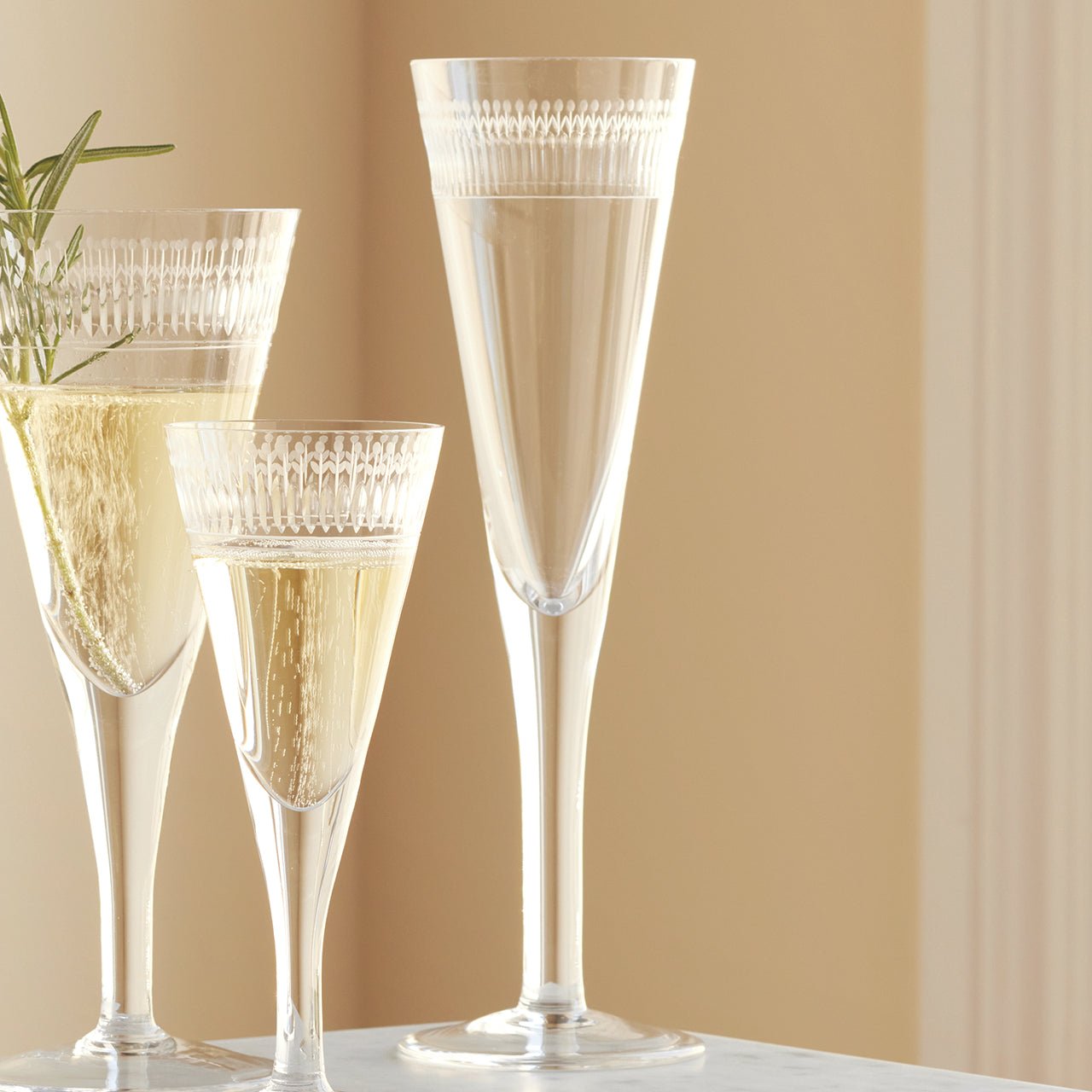 Monticello Stemware: Champagne Flute - Shop-orias