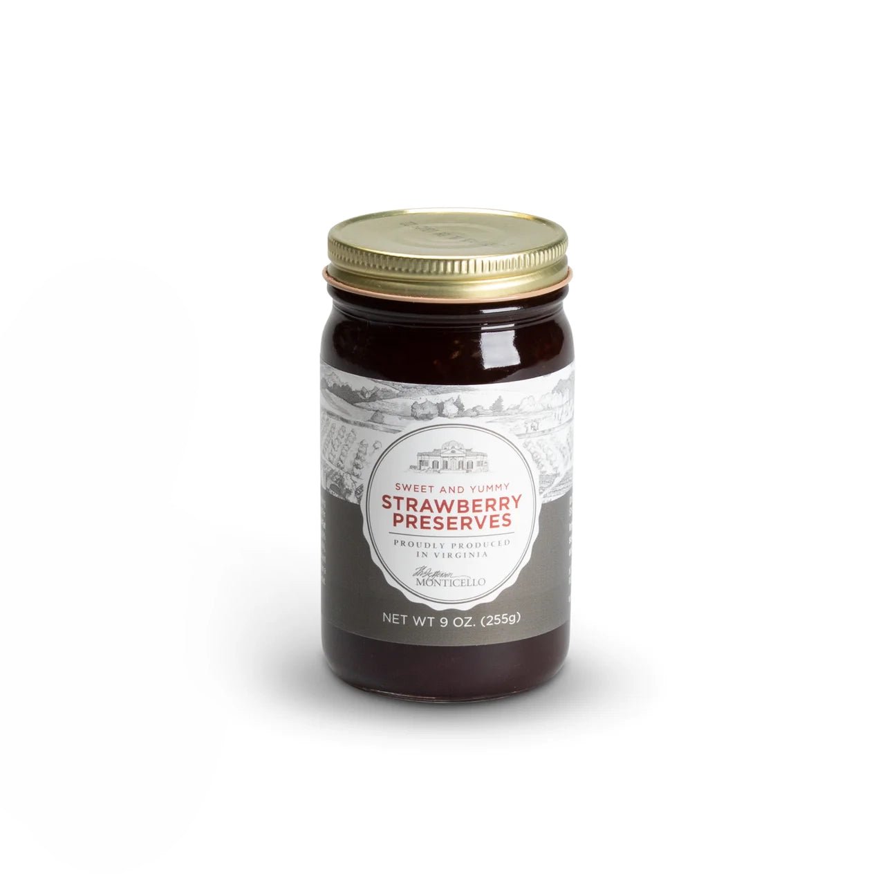 Monticello Strawberry Preserves - Shop-orias