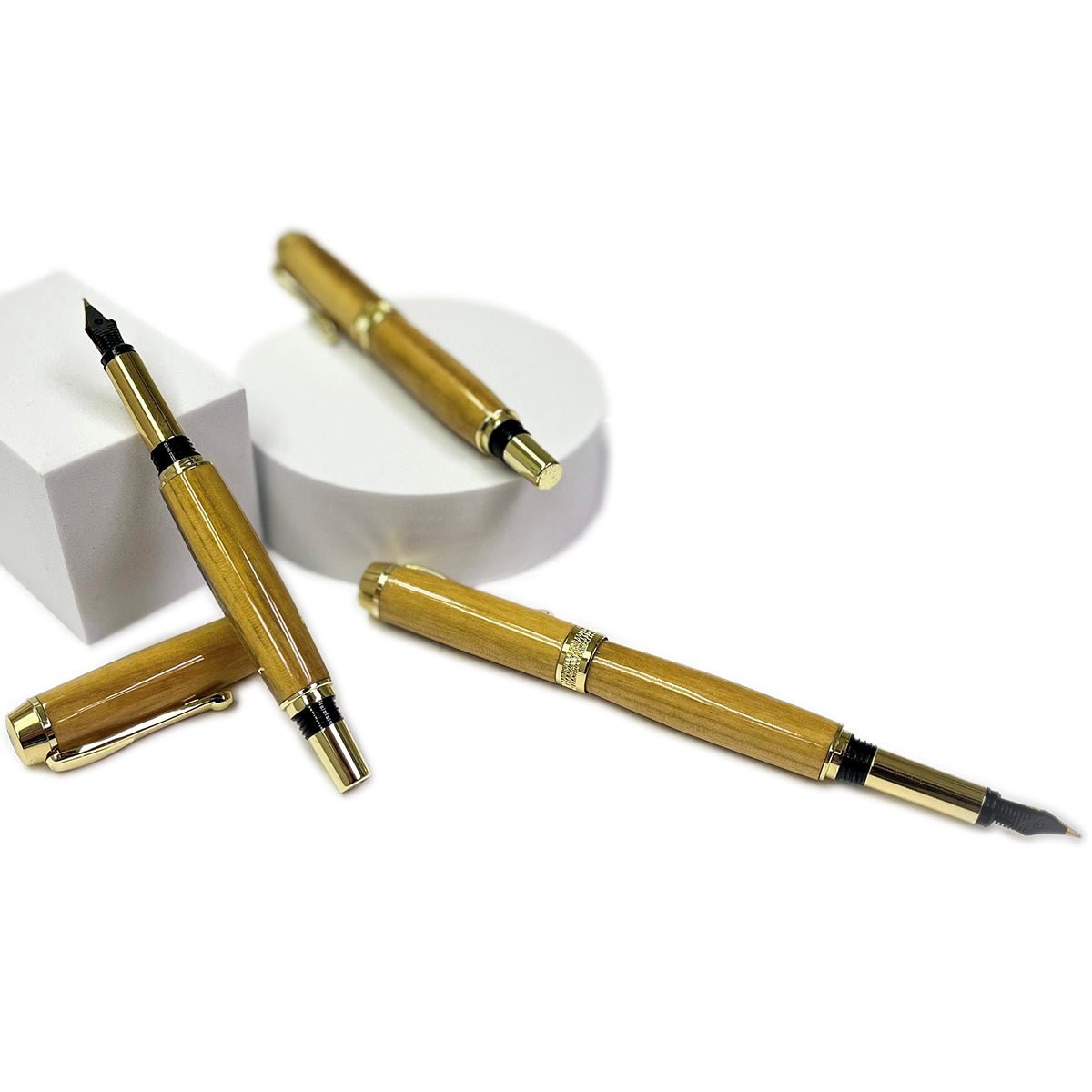Monticello Tulip Poplar Fountain Pen - Shop-orias