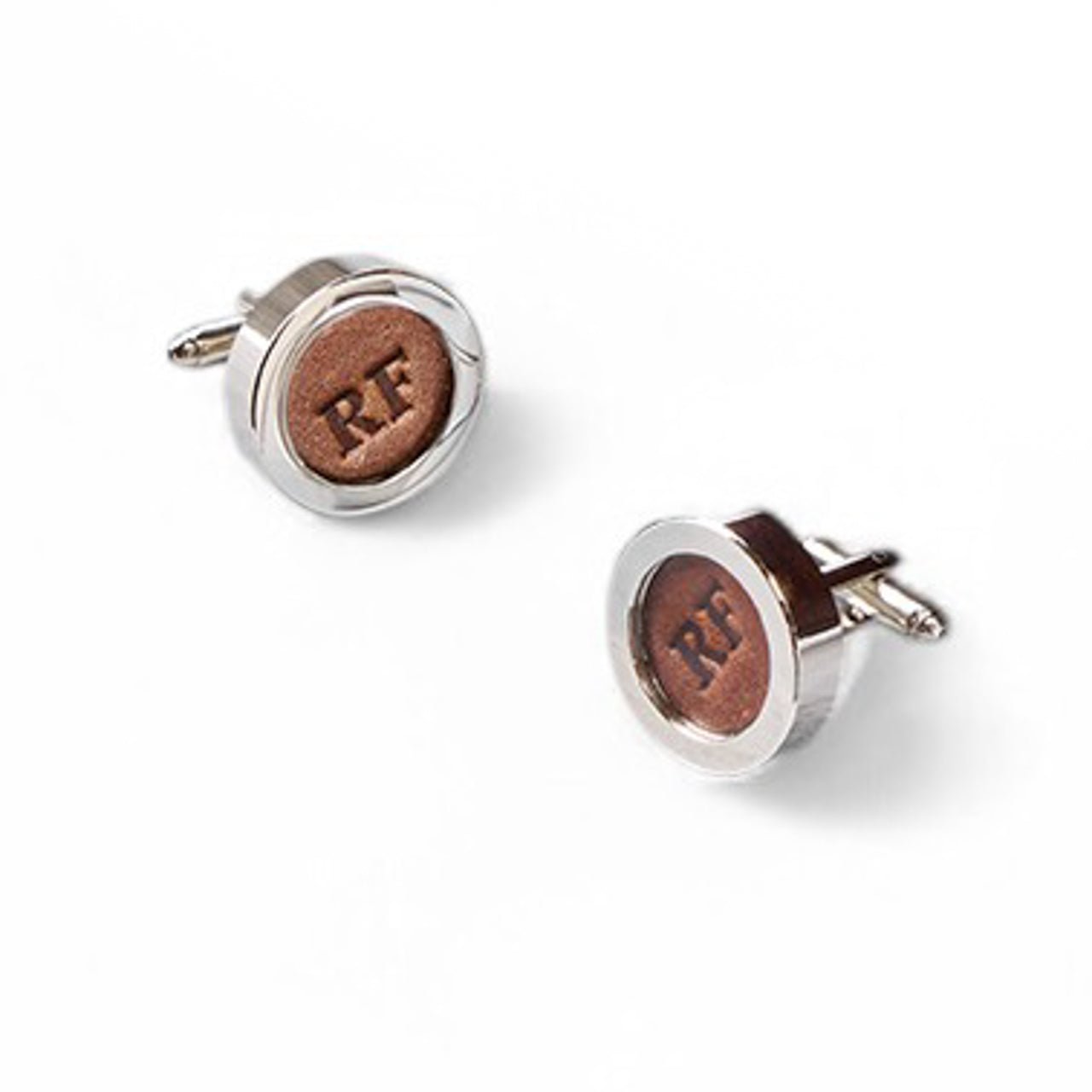 Personalized Leather Cufflinks - Shop-orias