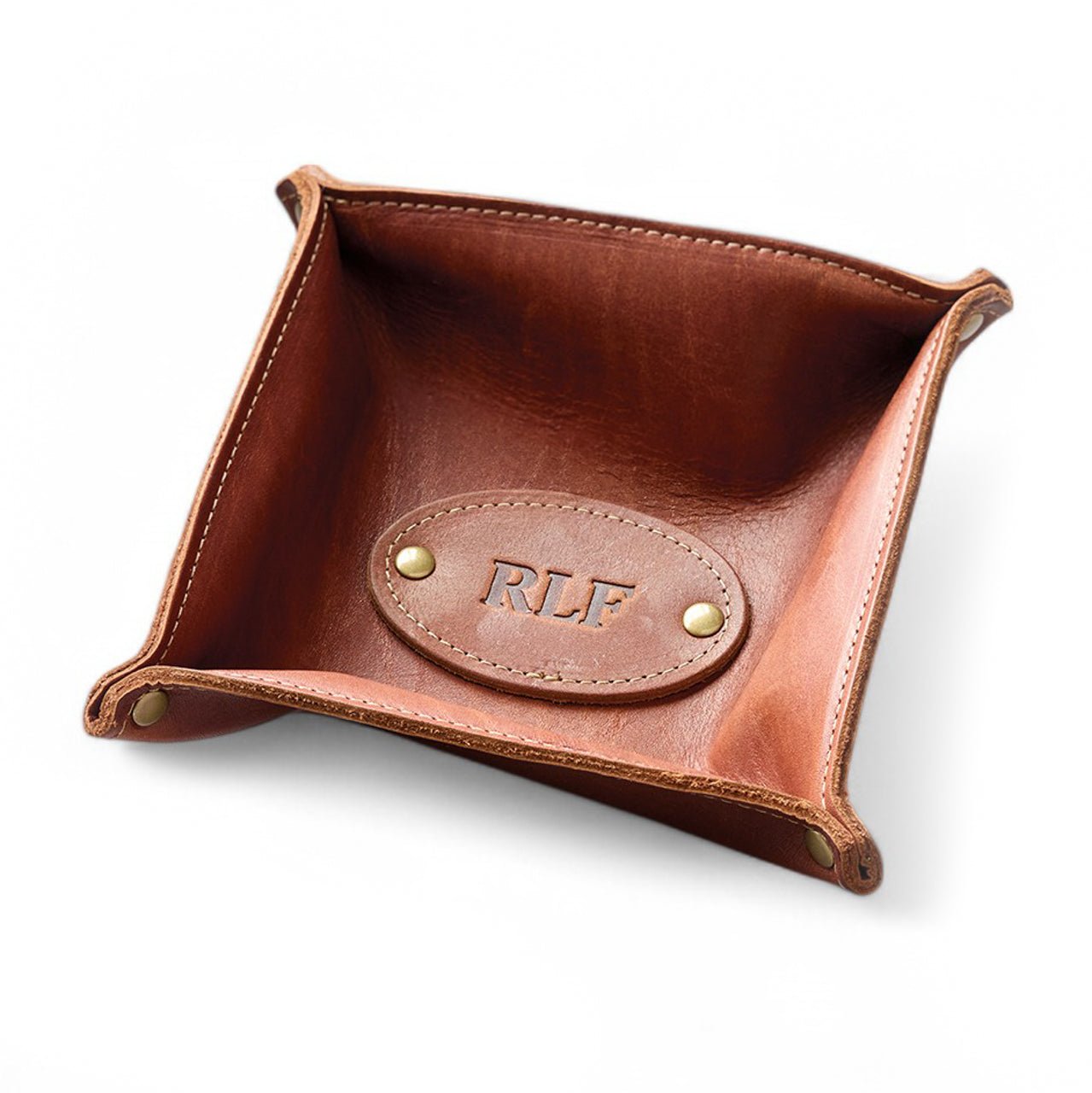 Personalized Leather Dresser Caddy - Shop-orias