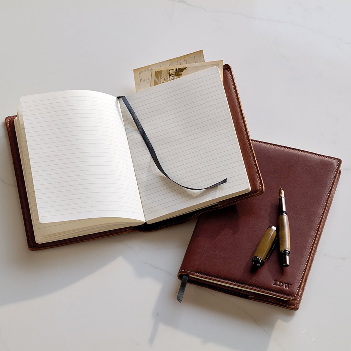 Personalized Leather Journal - Shop-orias