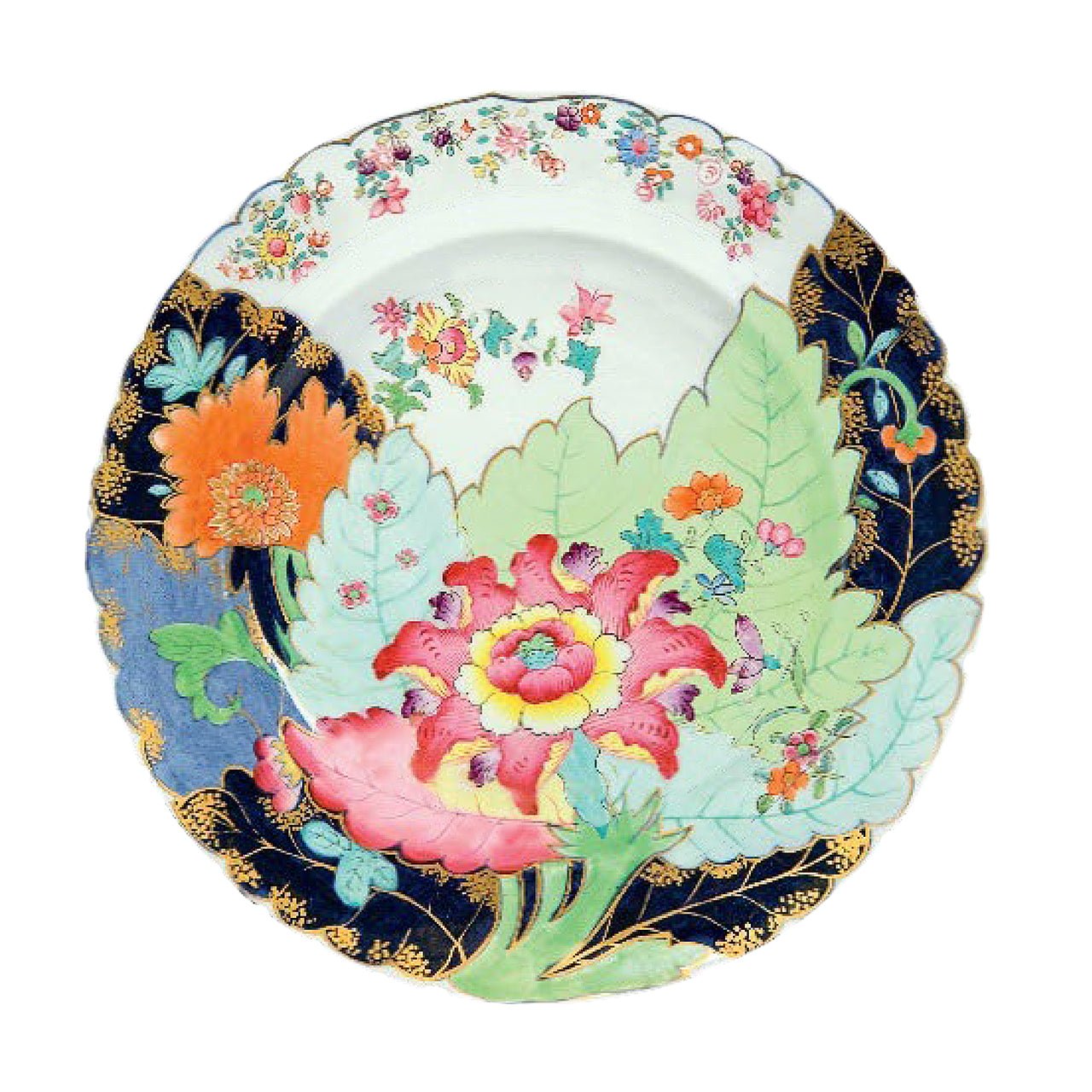 Tobacco Leaf Inspired Tin Plate - Shop-orias