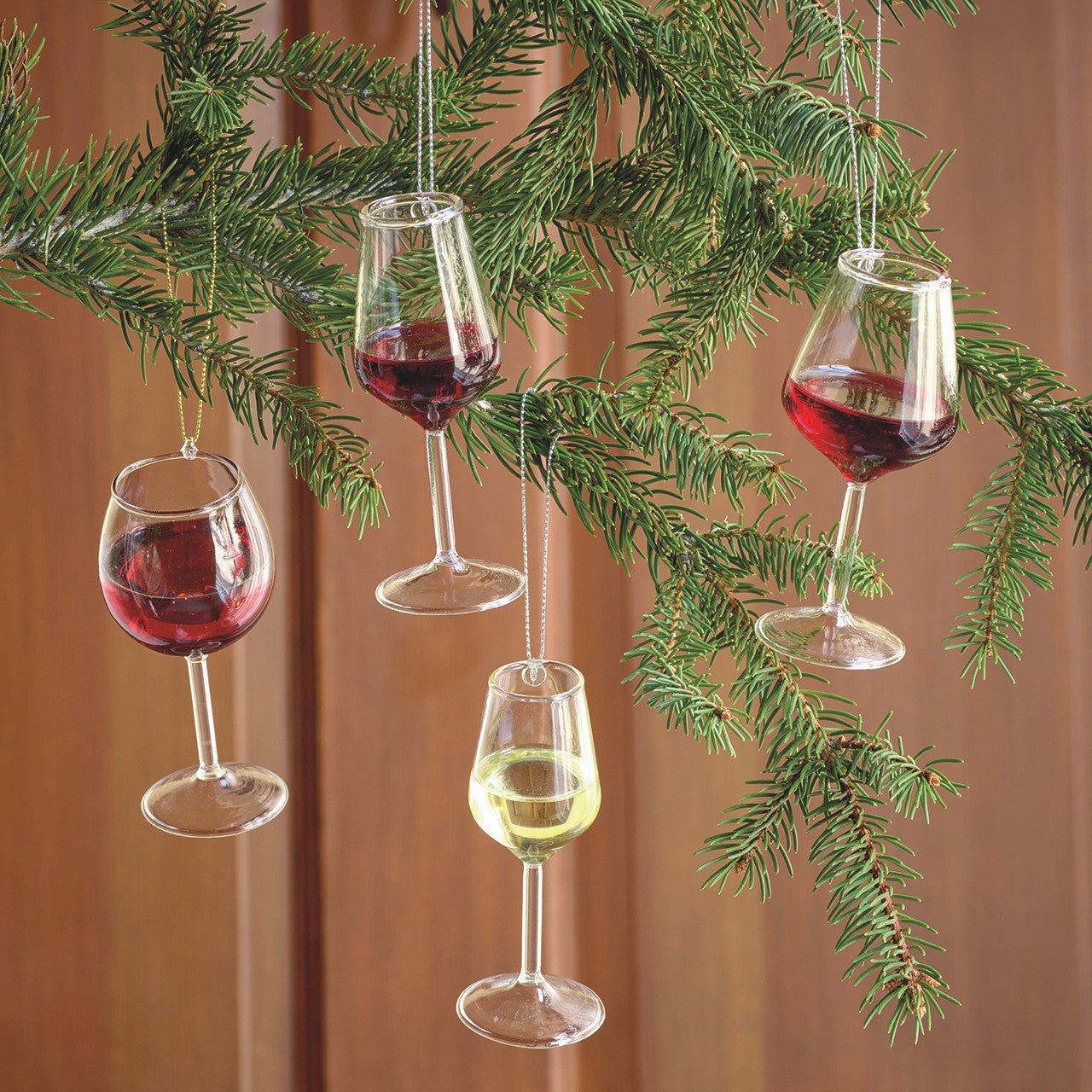 Wine Glass Ornaments Set - Shop-orias
