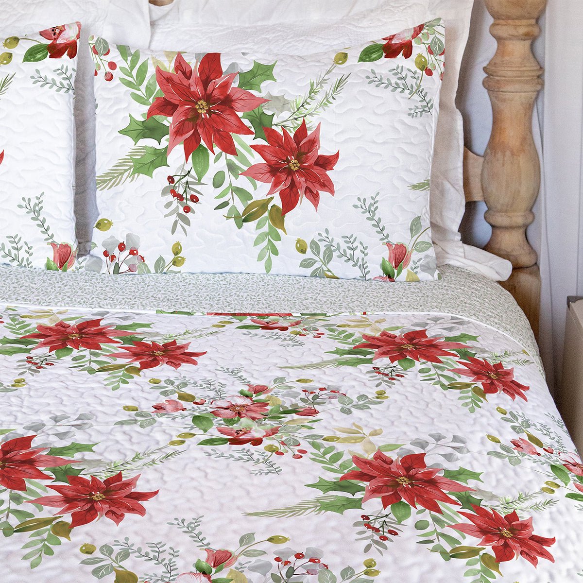 Winter Garden King Quilt - Shop-orias