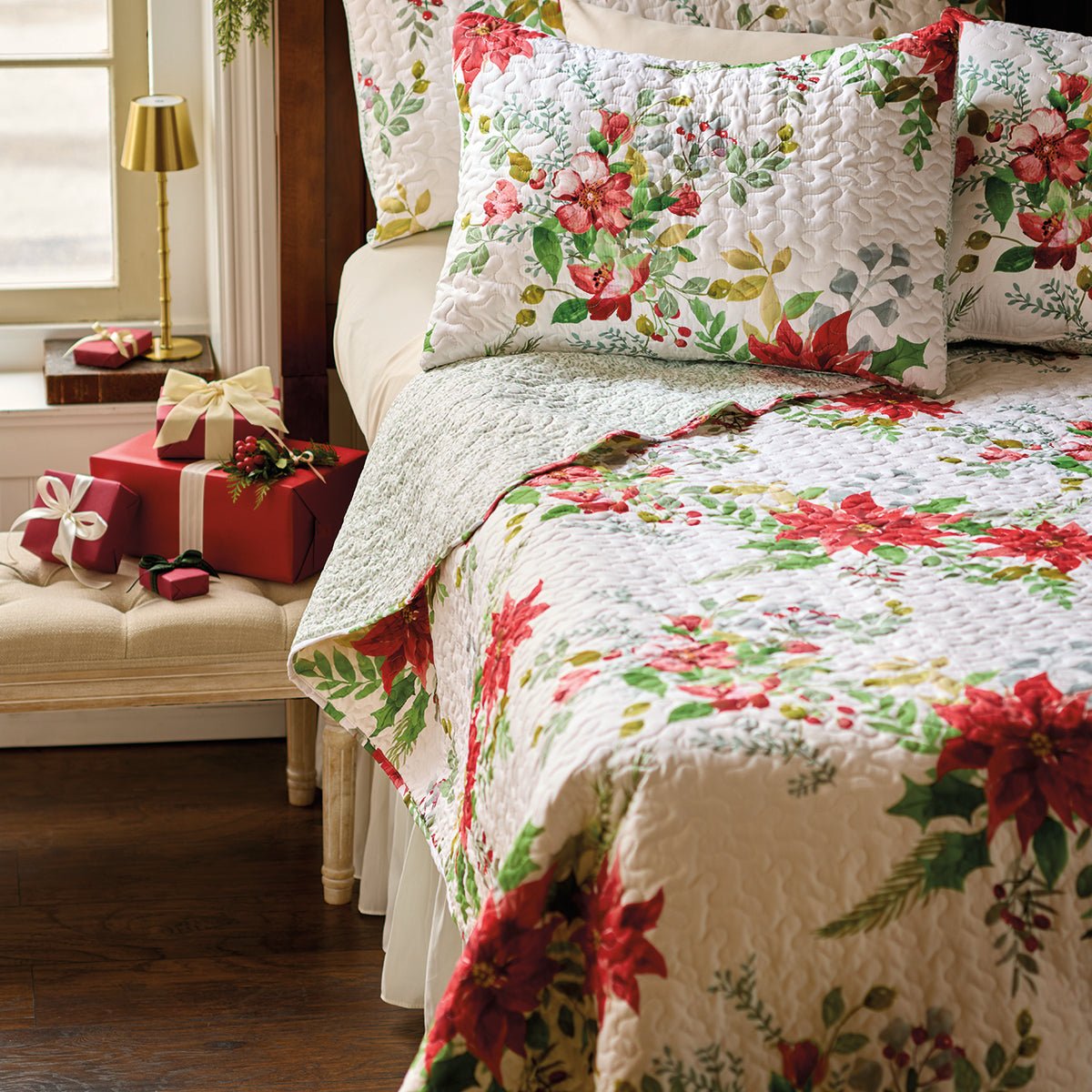 Winter Garden Queen Quilt - Shop-orias