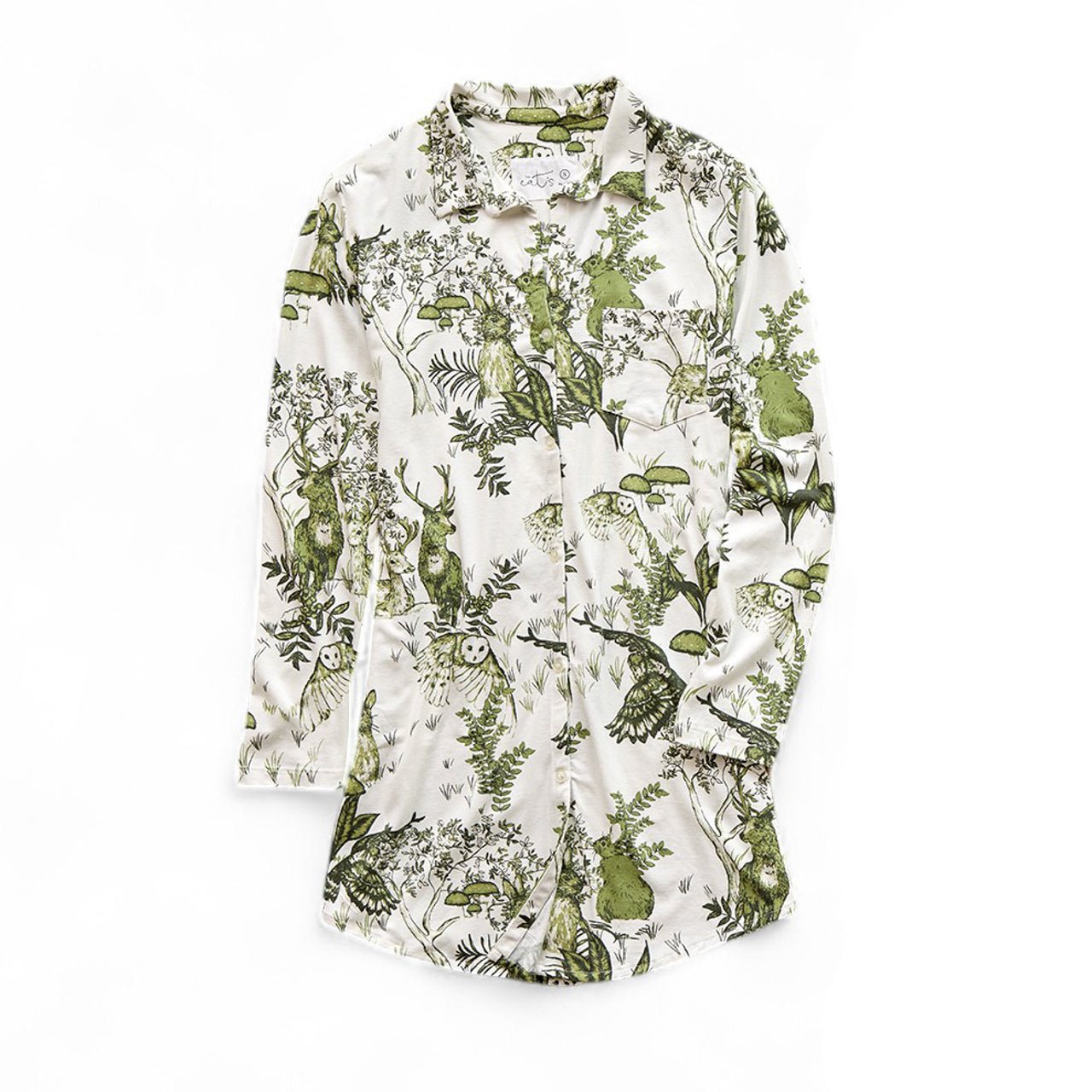 Woodland Night Shirt - Shop-orias