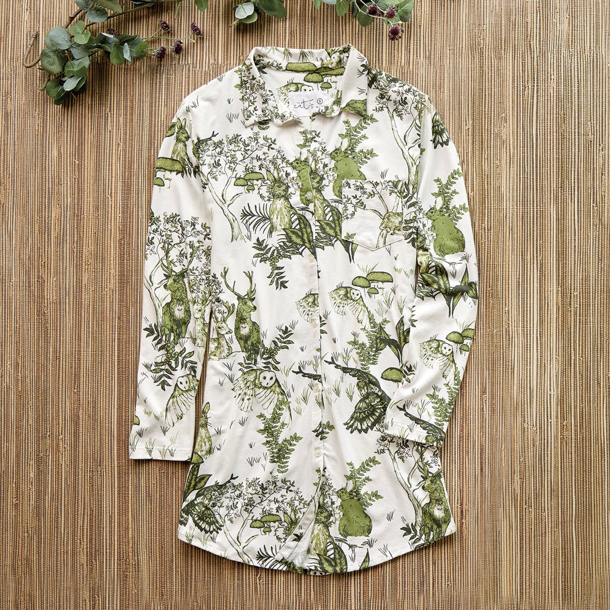 Woodland Night Shirt - Shop-orias
