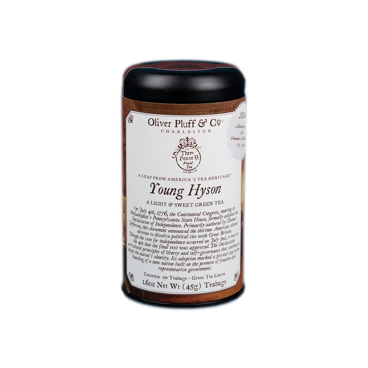 Young Hyson Tea Tin 250th Anniversary - Shop-orias