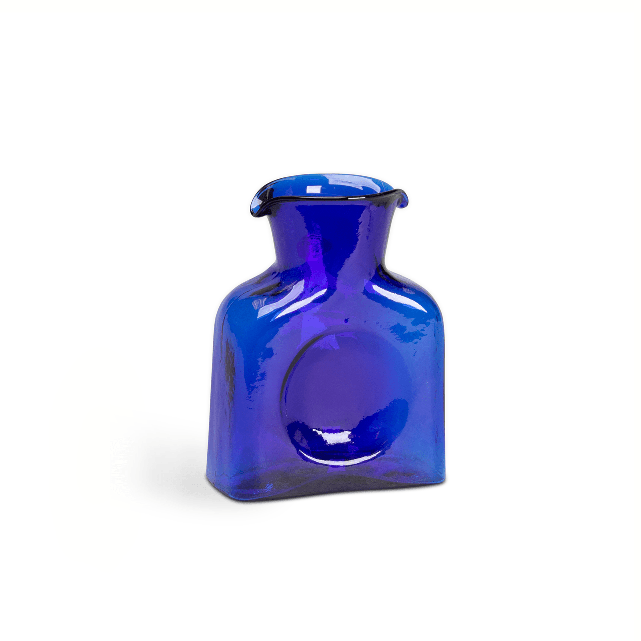 Blenko Cobalt Mini Glass Pitcher - Shop-orias