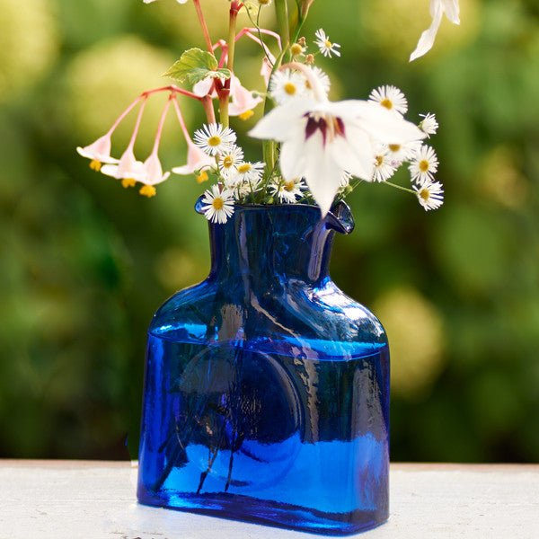 Blenko Cobalt Mini Glass Pitcher - Shop-orias