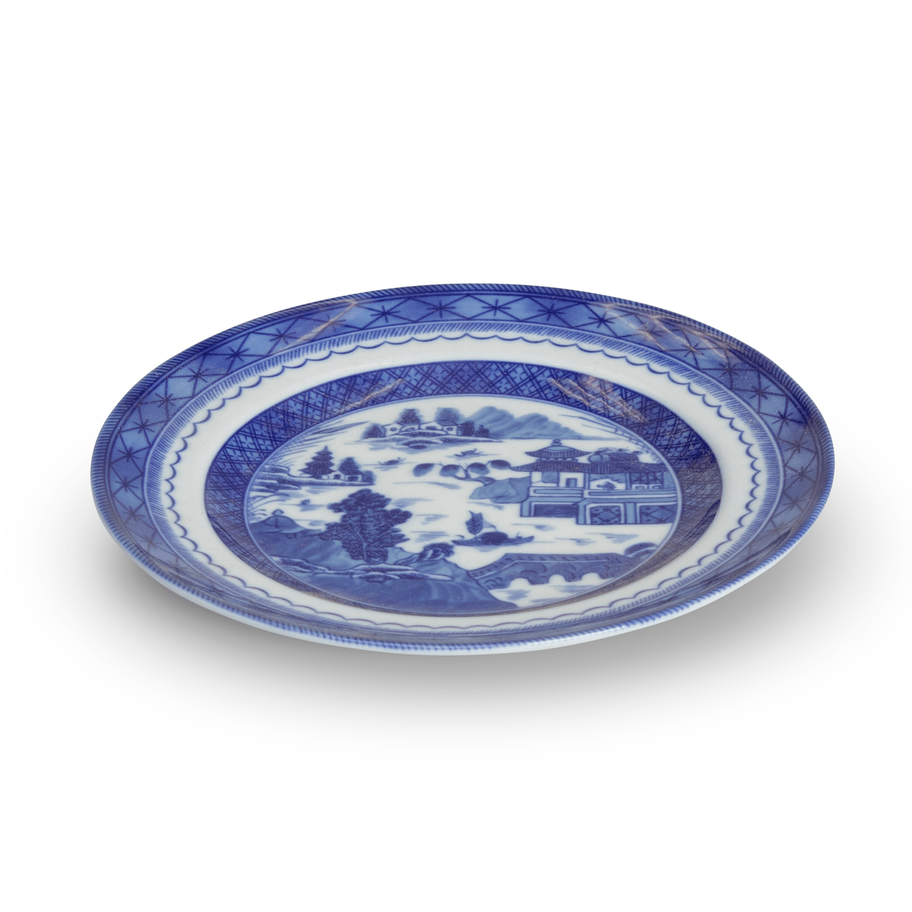 Blue Canton Bread & Butter Plate - Shop-orias