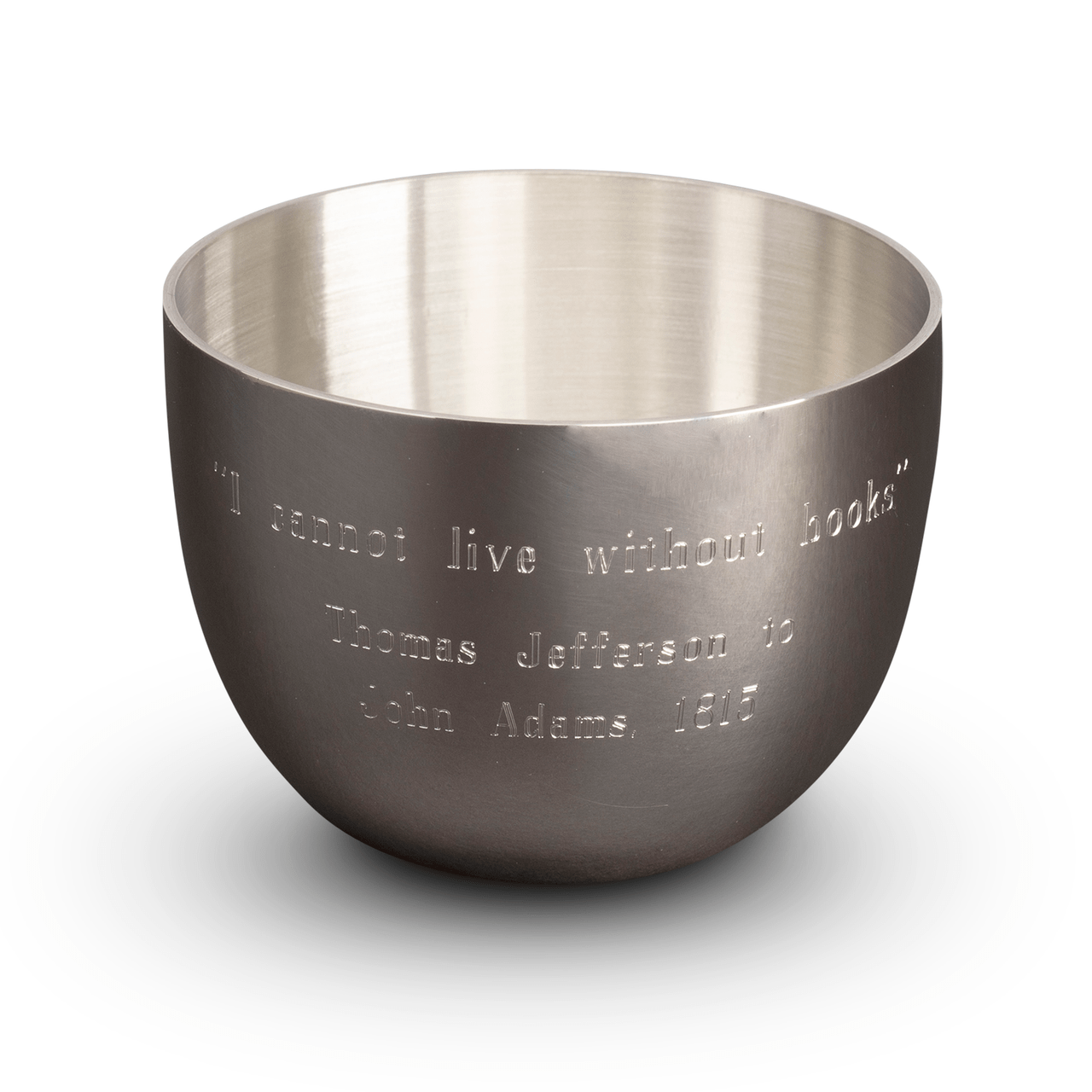 Book Quote Pewter Cup - Shop-orias