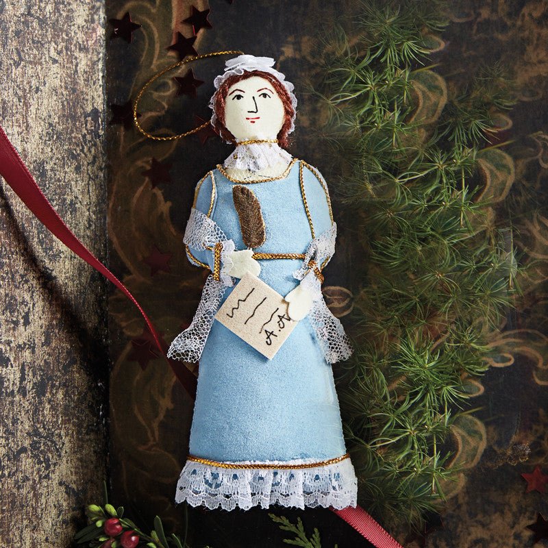 Embroidered Abigail Adams Ornament - Shop-orias