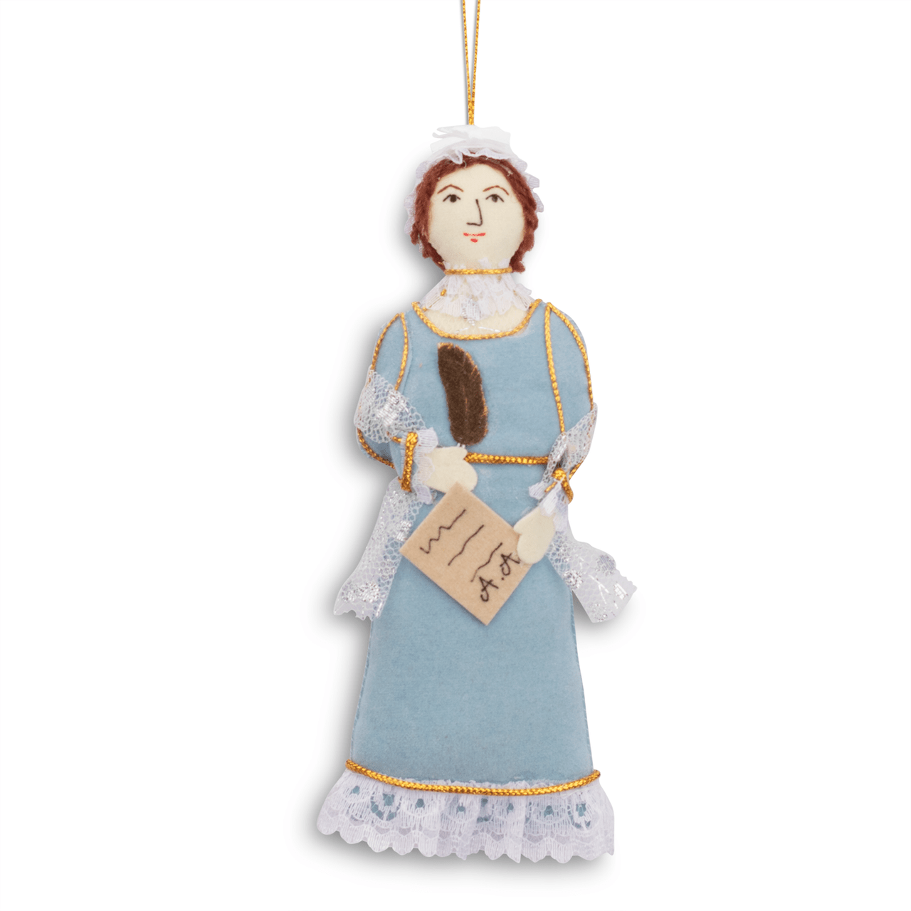 Embroidered Abigail Adams Ornament - Shop-orias