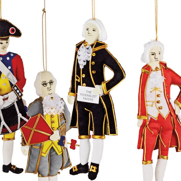 Embroidered Alexander Hamilton Ornament - Shop-orias