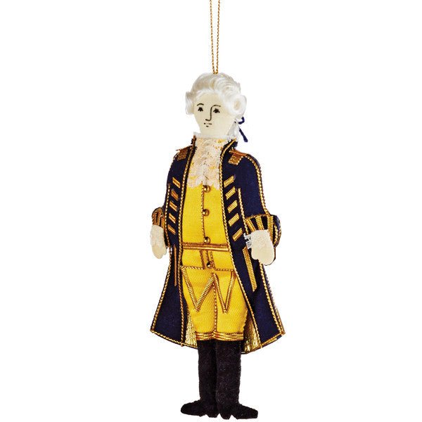 Embroidered George Washington Ornament - Shop-orias