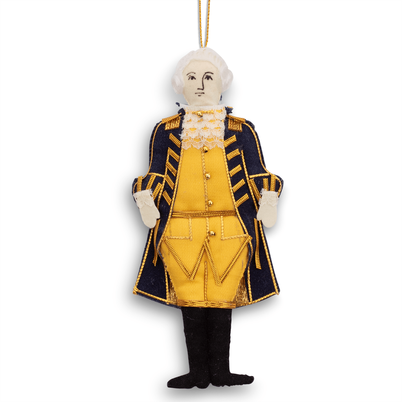 Embroidered George Washington Ornament - Shop-orias